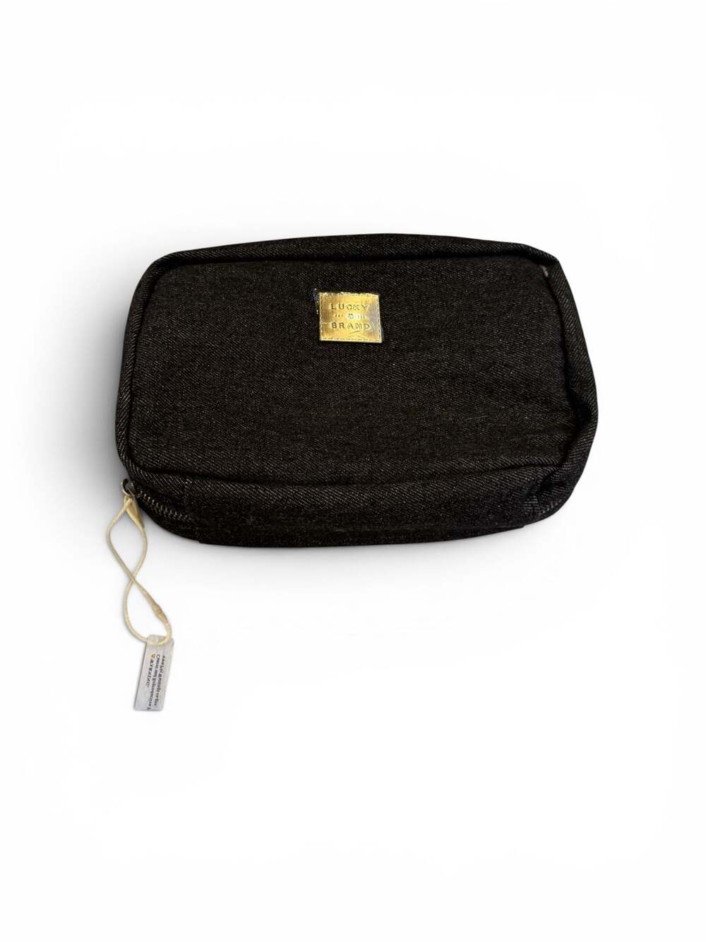 Lucky Brand Denim Hanging Travel Toiletry Bag